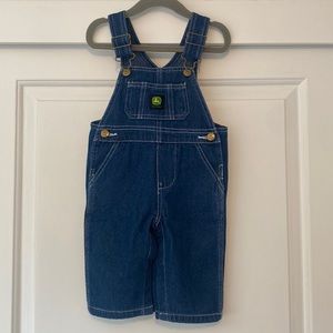 NEW | Baby John Deere Denim Overalls | 6-12M